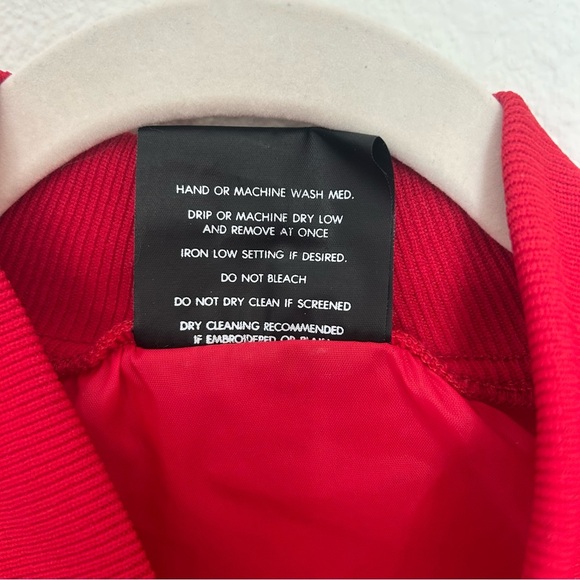 Vintage 80's Justin Nylon Jacket Coat Stagecoach Snap Front Western Size Large - Picture 12 of 16